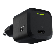 Ładowarka i akumulator [---] Ładowarka GC PowerGaN 33W PD 3.0 QC 3.0 USB-C czarna CHARGC06